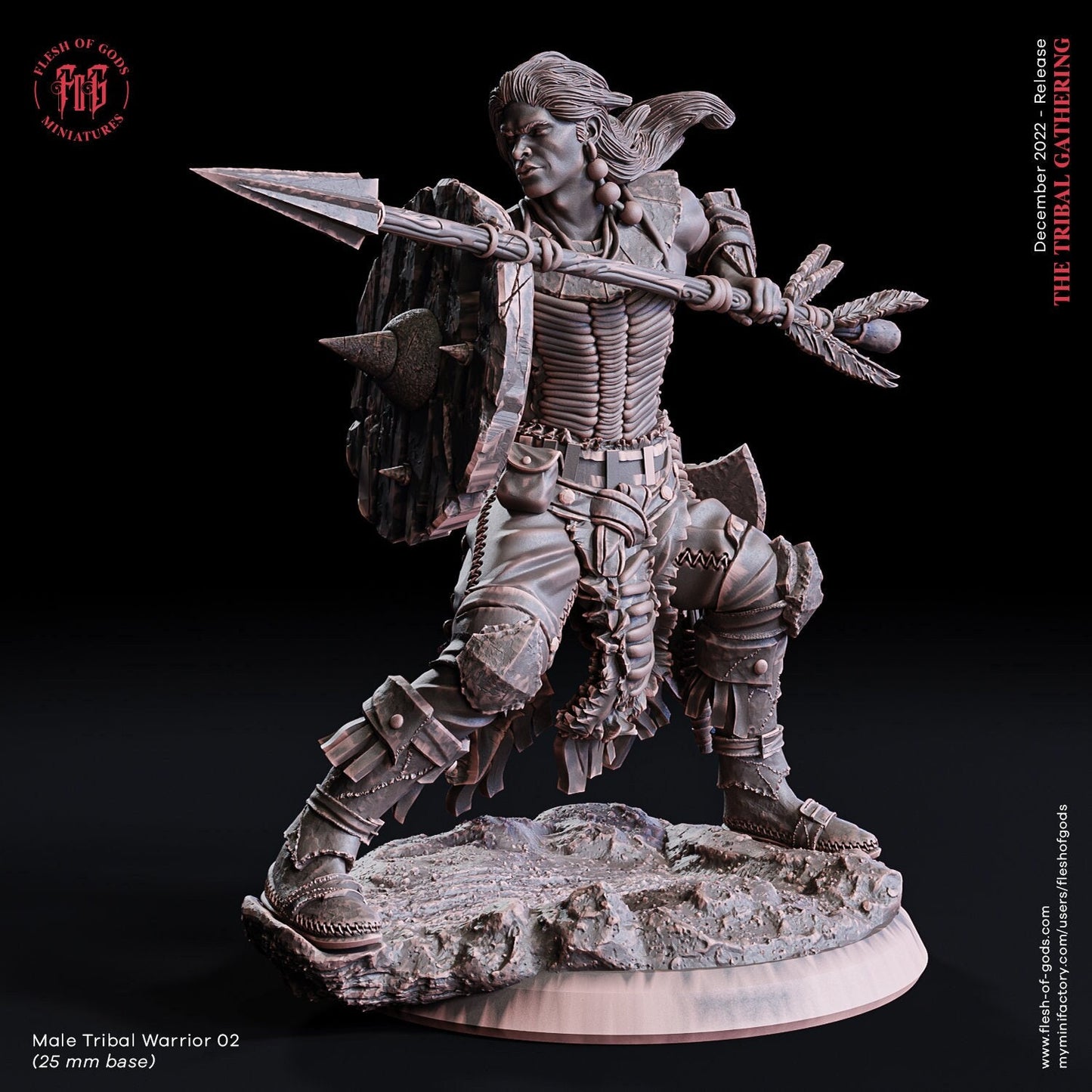 Male Tribal Warrior 2