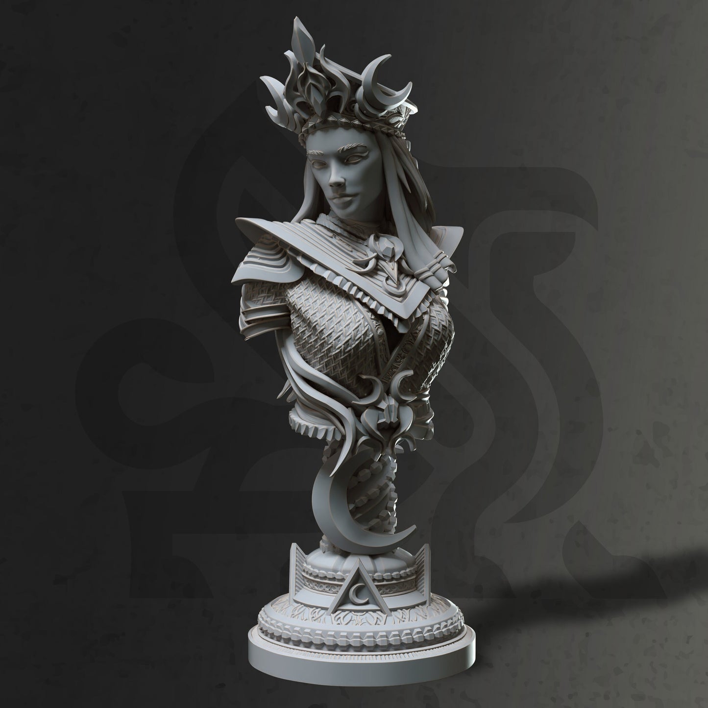 Glanbeli the Lunar Goddess | Bust |