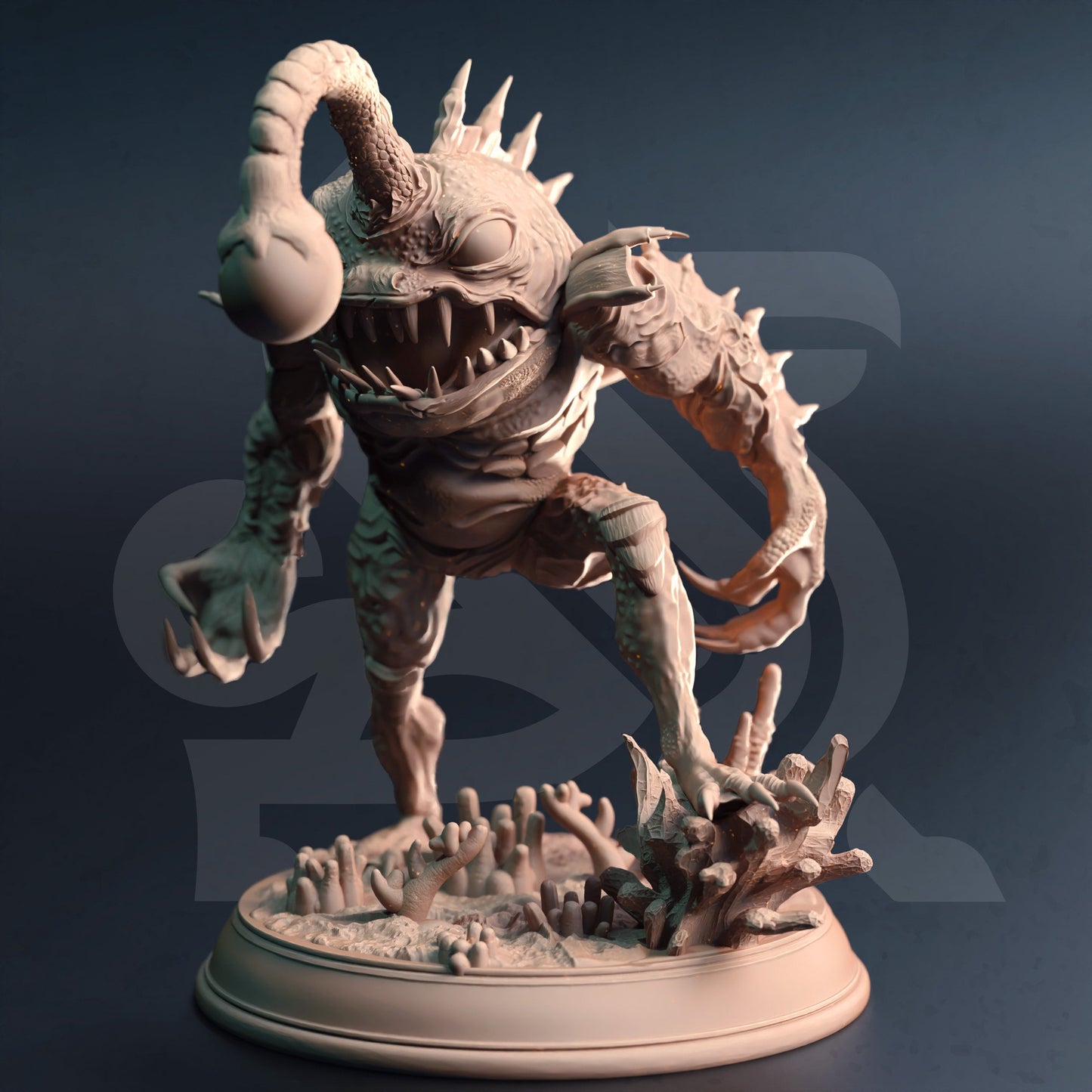 Angler Gluglin the Fishfolk Abomination