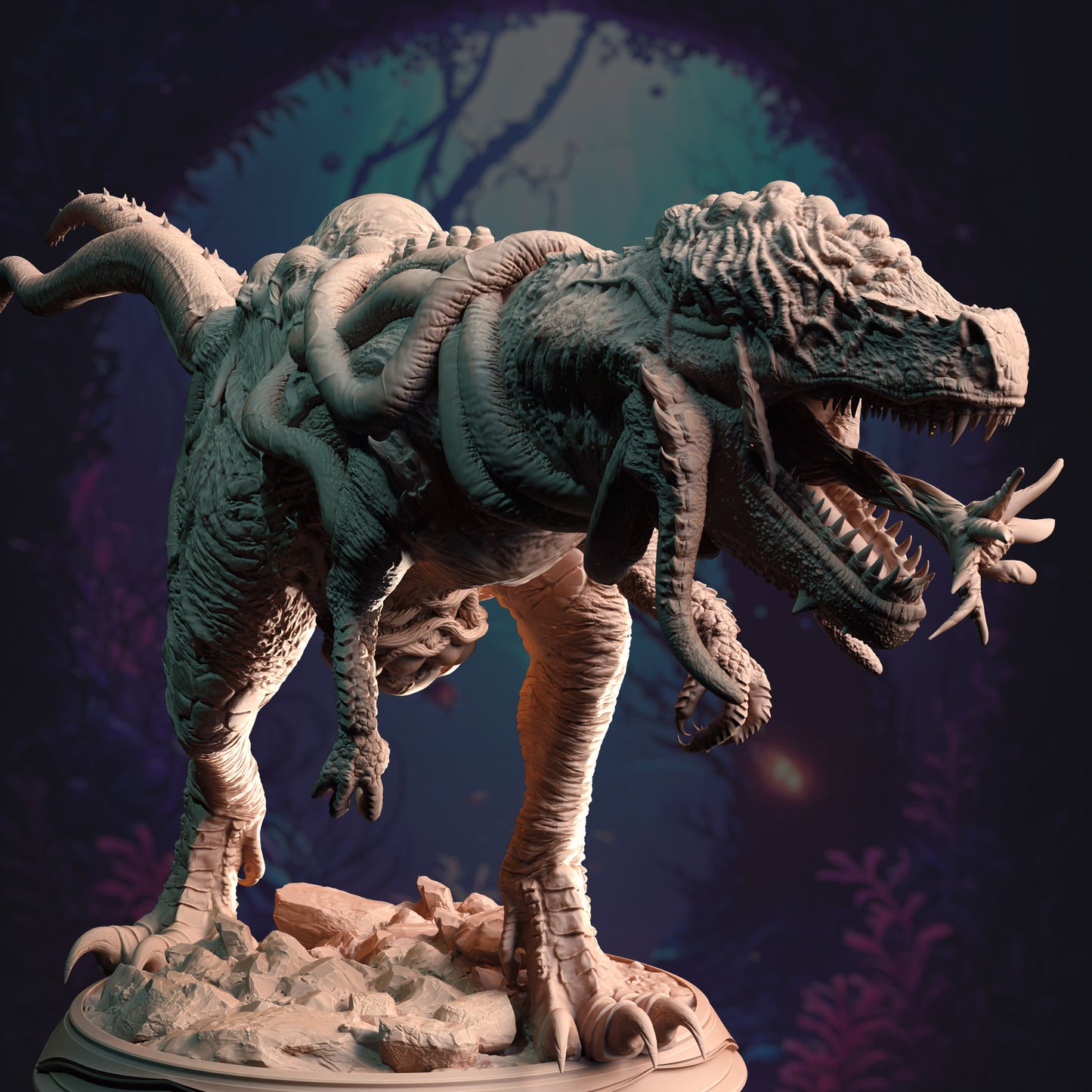 Eldrasaurus Rex the Drowned Ancient Reptile