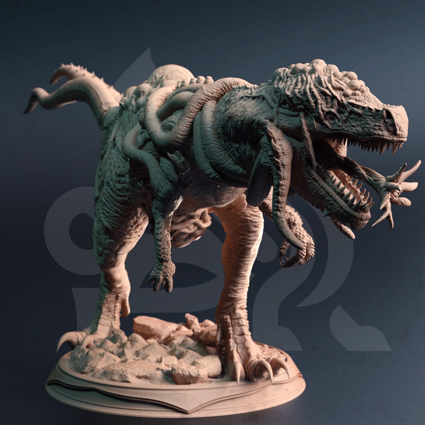 Eldrasaurus Rex the Drowned Ancient Reptile