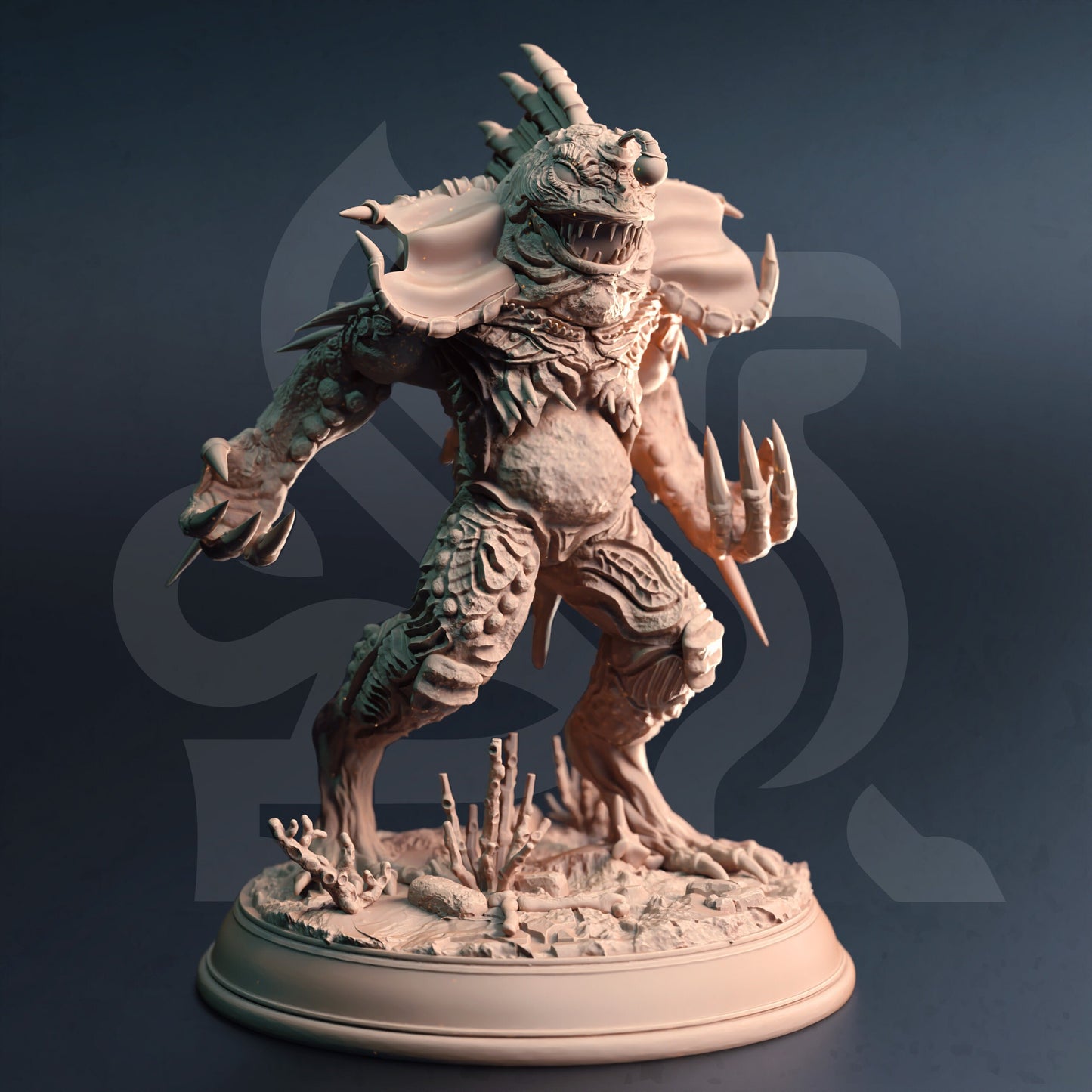 Giga Gluglin the Fishfolk Abomination