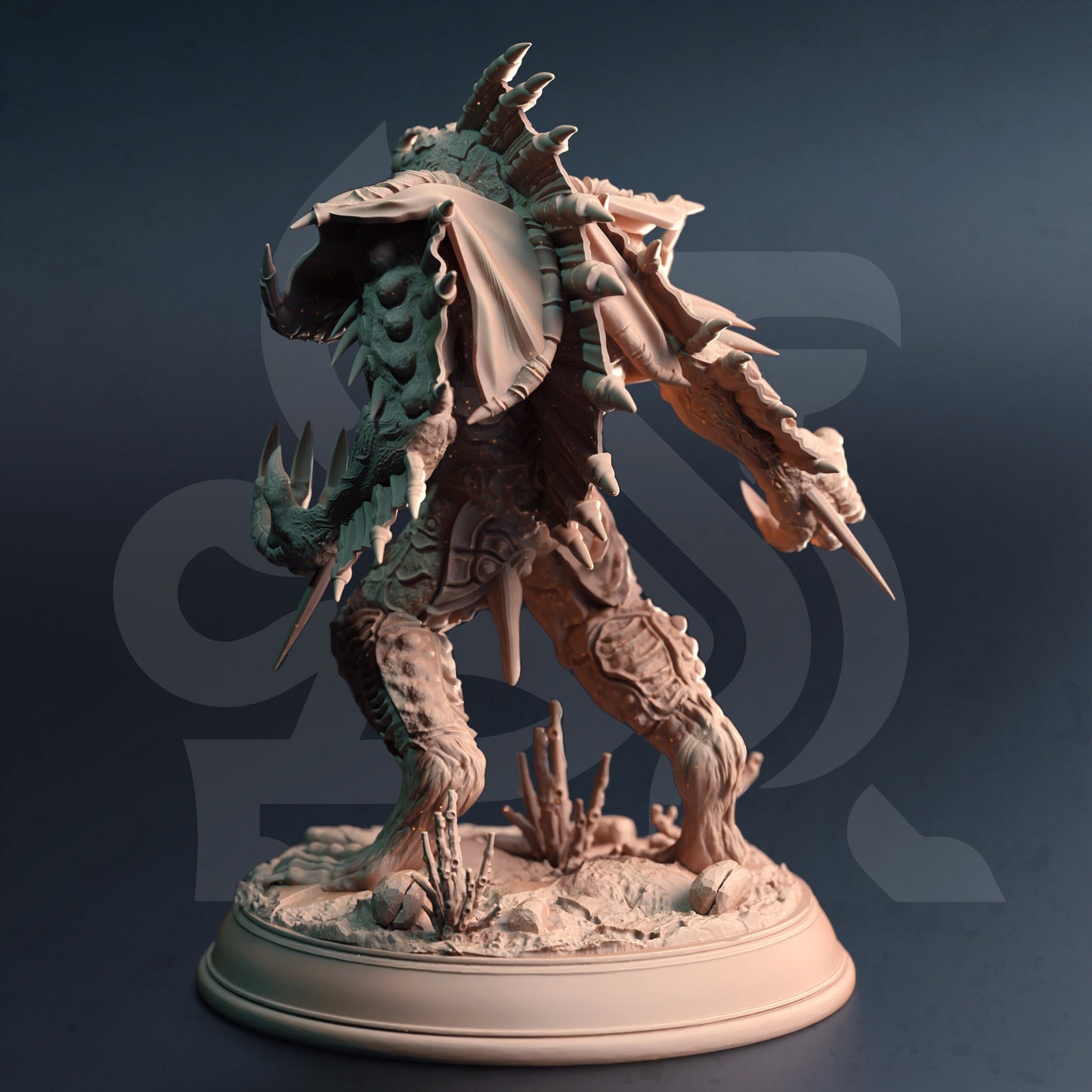 Giga Gluglin the Fishfolk Abomination