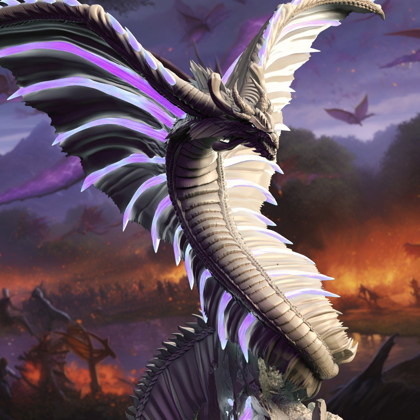 Fyrantius the Adult Mana Wyrm