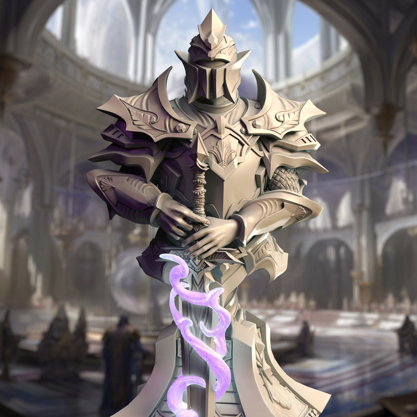 Teverys, Arcane Paladin | Bust |