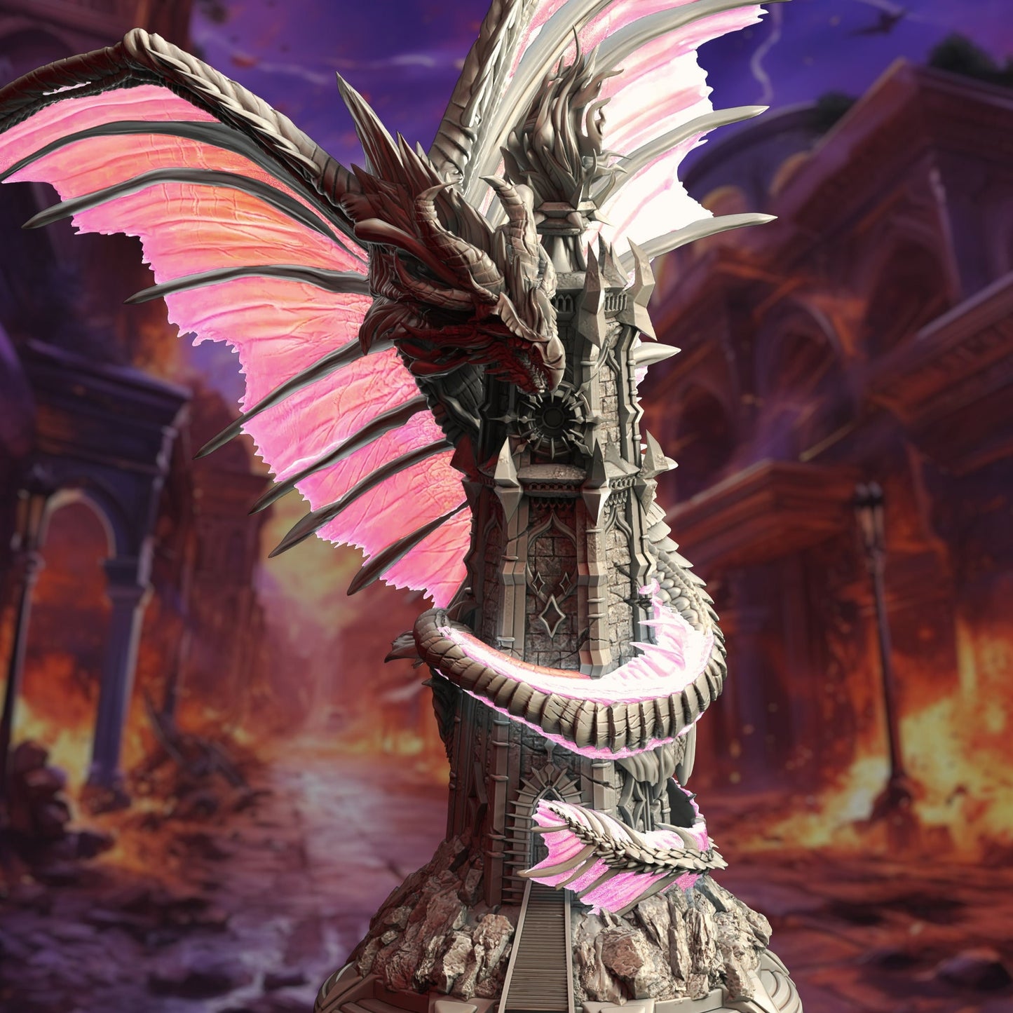 Fyroth, Ancient Mana Wyrm