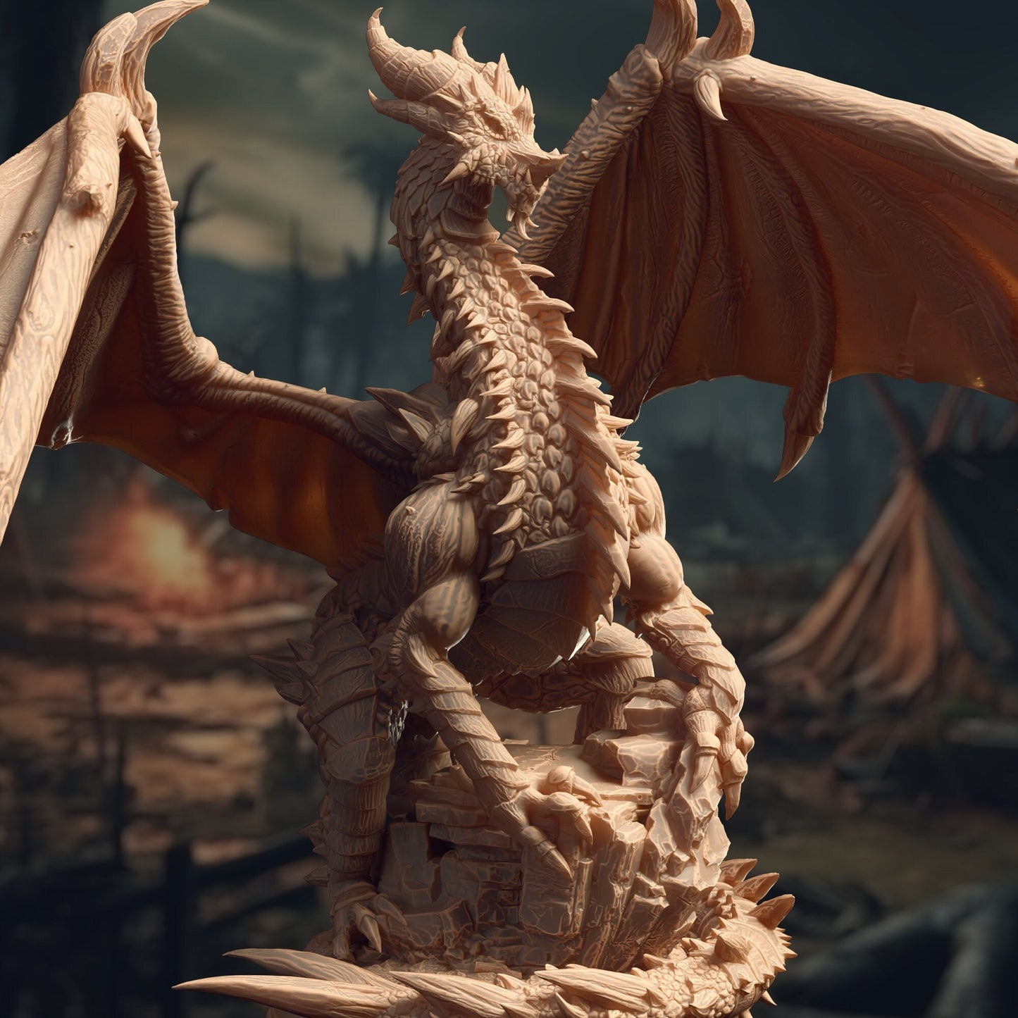 Kurorgor the Ancient Black Dragon
