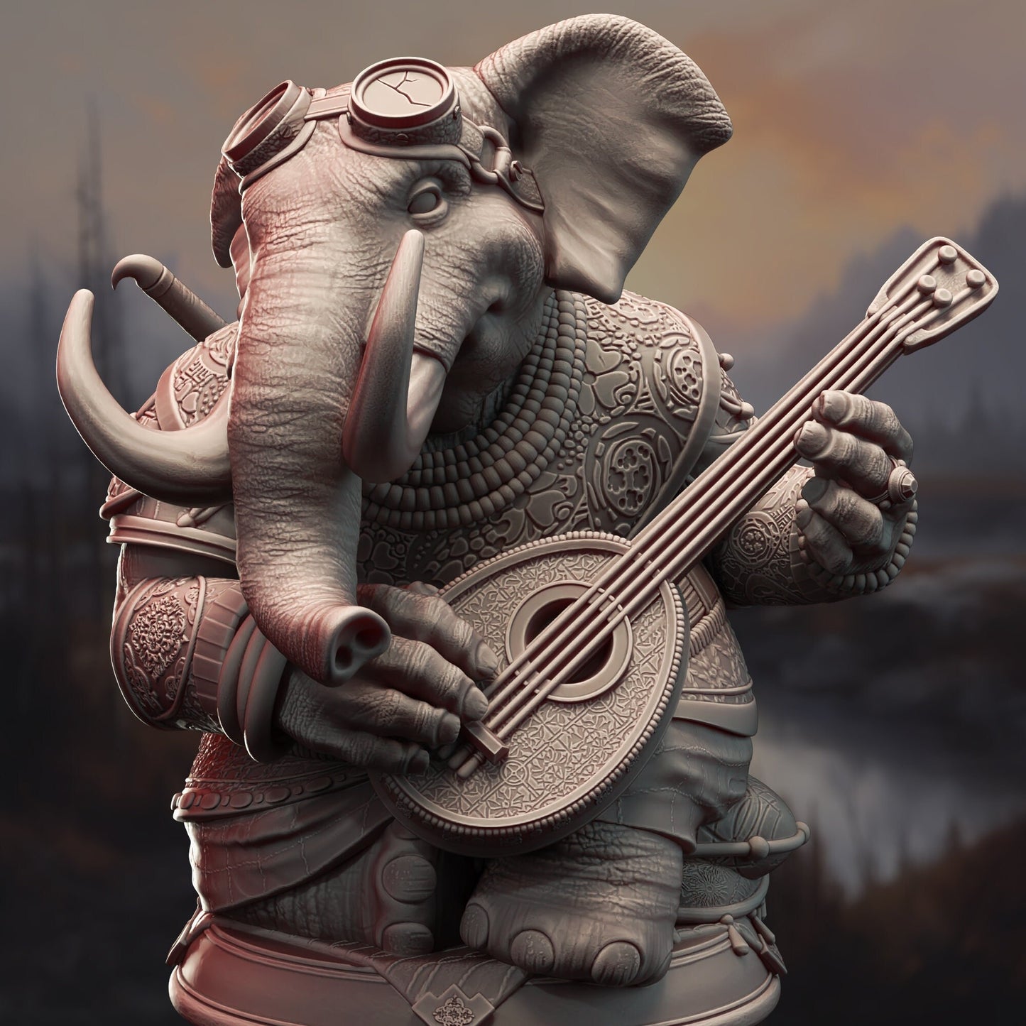 Mahogany the Ivory Bard