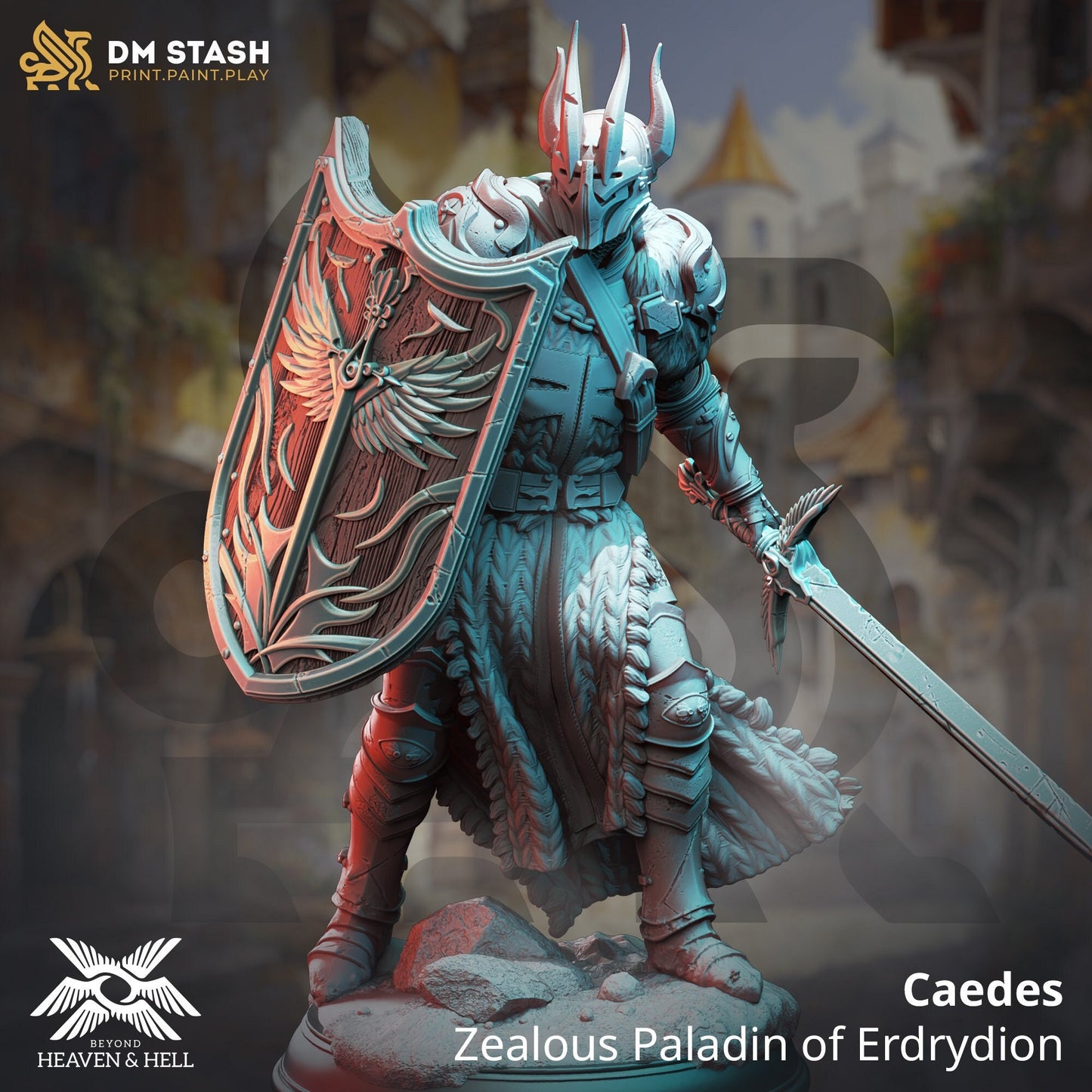 Caedes the Zealous Paladin of Erdrydion