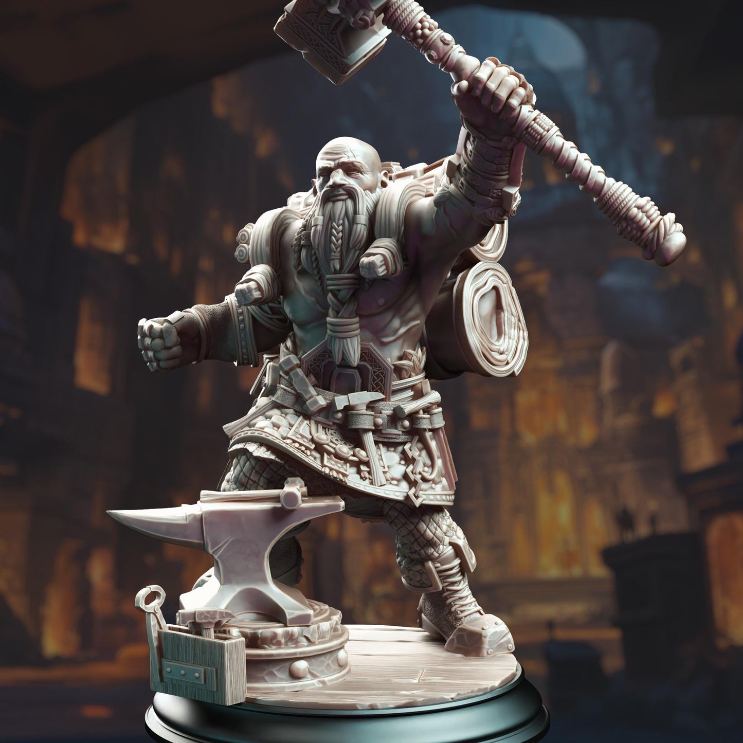 Lochren Ishtrak Hammerfist, Dwarven Blacksmith