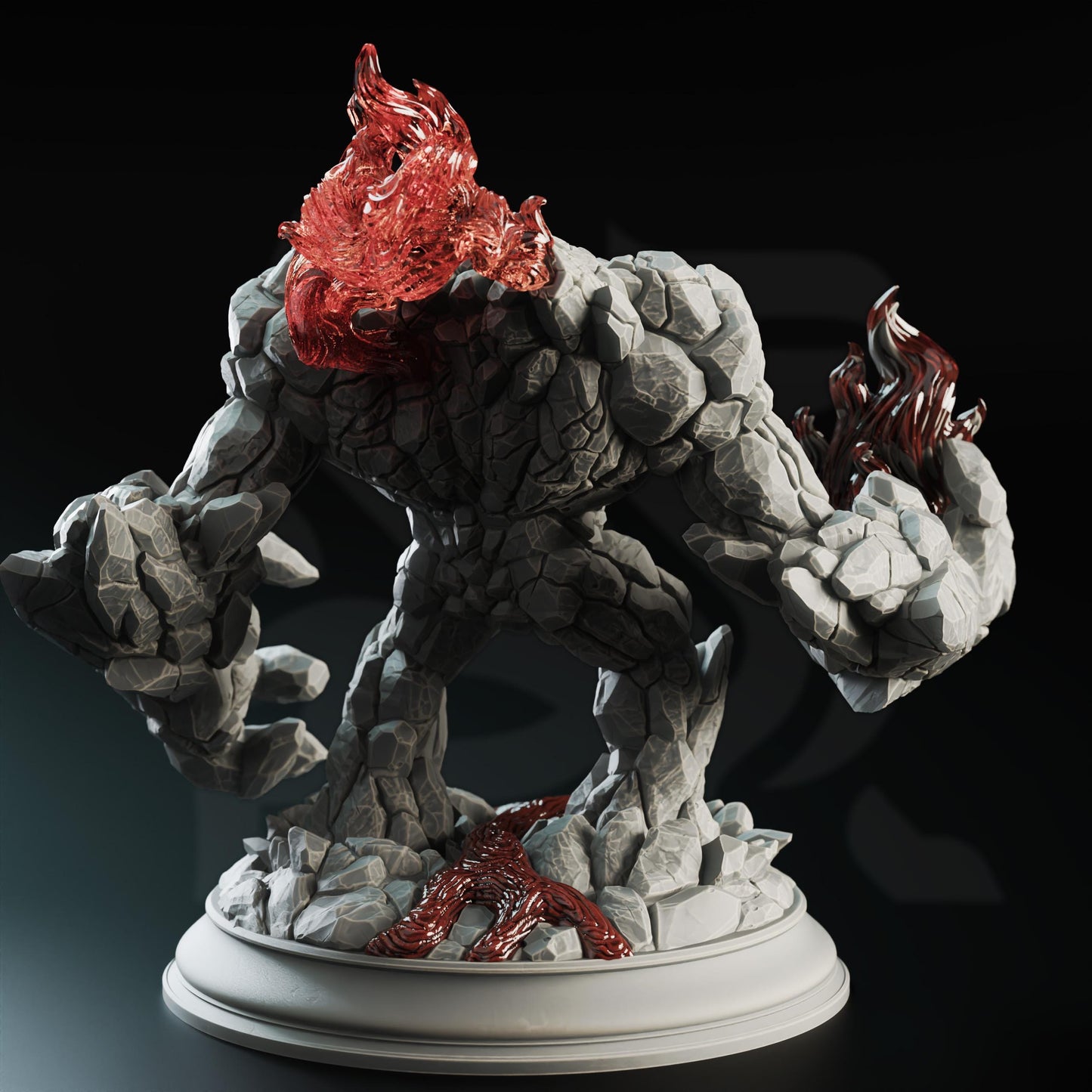 The Three Faces, Elemental Golems