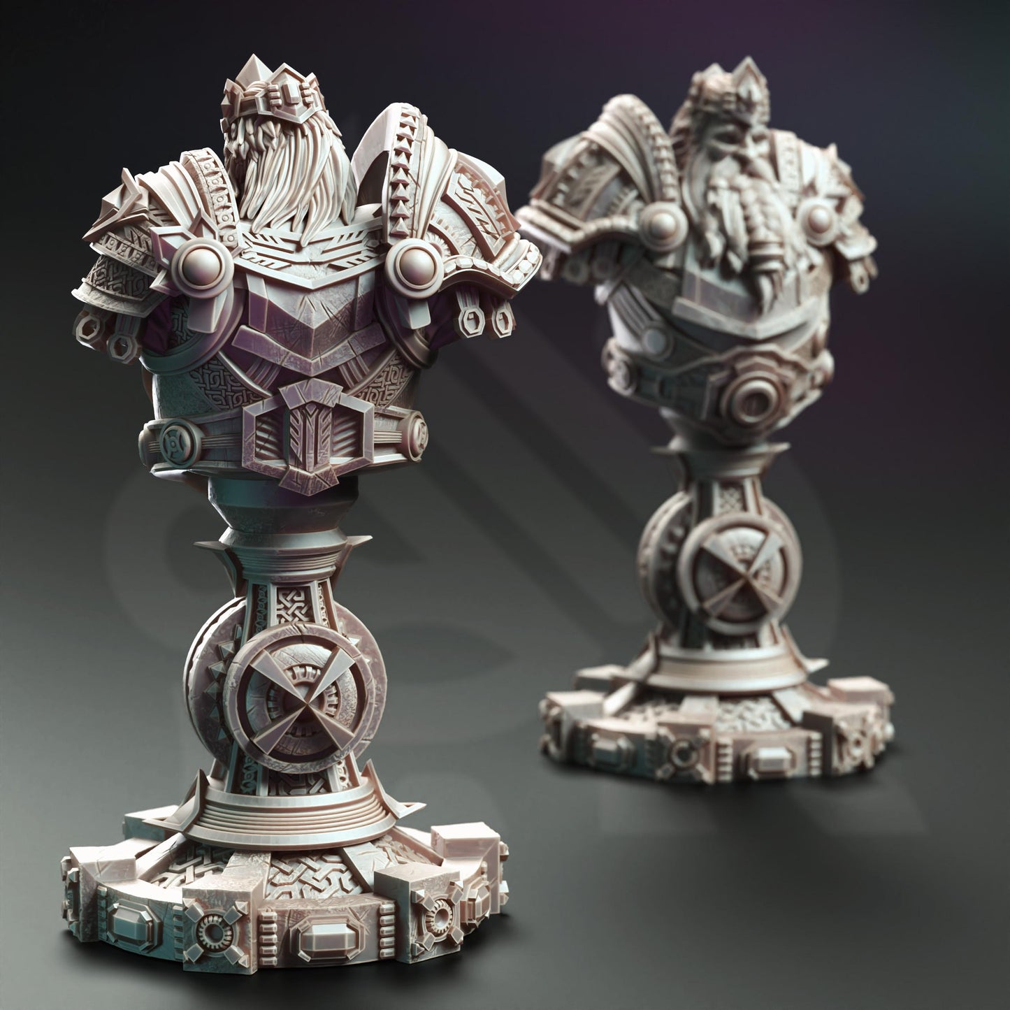 Gordrain Stonehand, Dwarven General | Bust |