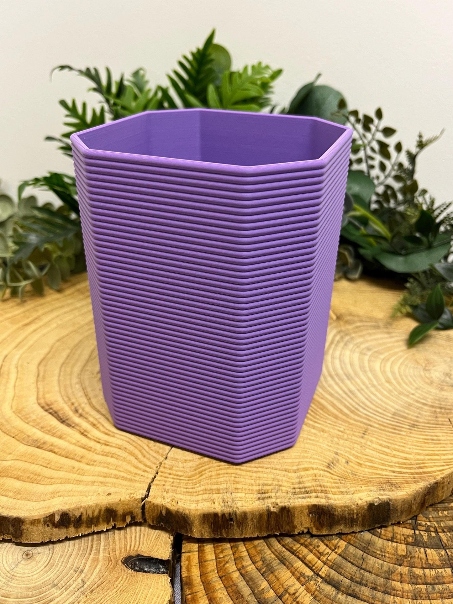 Ribbed Bill, Aroid Tower Pot Covers | Eco friendly Planter | 12 Colours