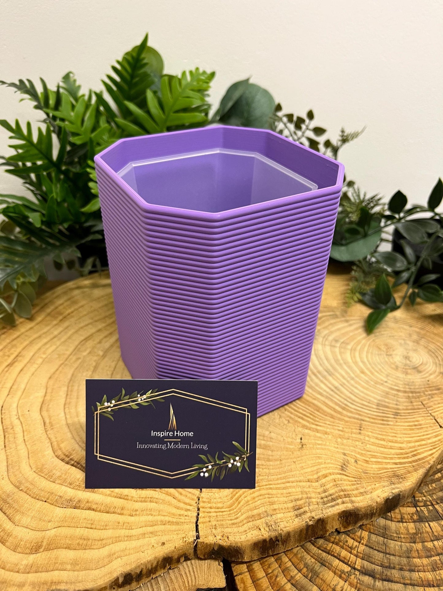 Ribbed Bill, Aroid Tower Pot Covers | Eco friendly Planter | 12 Colours