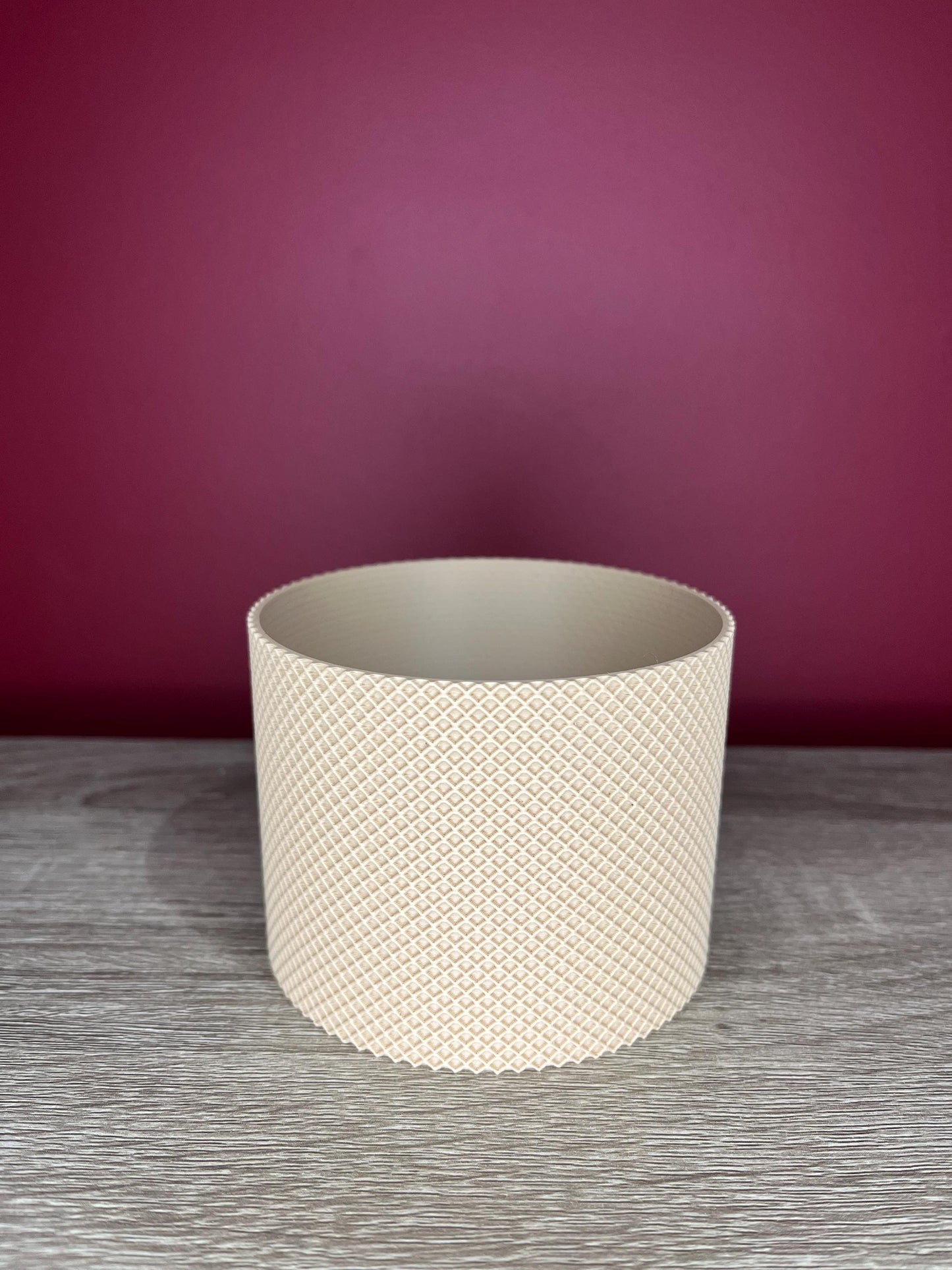 The Waffle, small succulent plant pot | Eco friendly Planter | 12 Colours