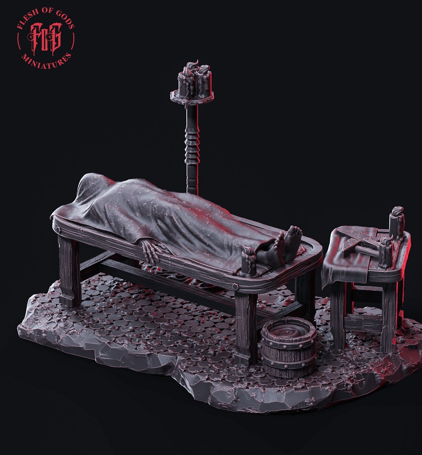 Autopsy Room Diorama