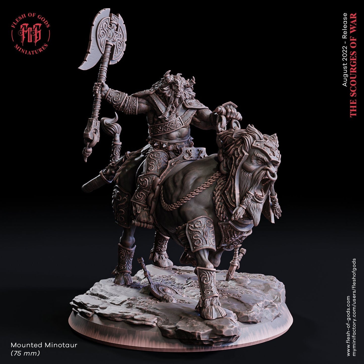 Mounted Minotaur
