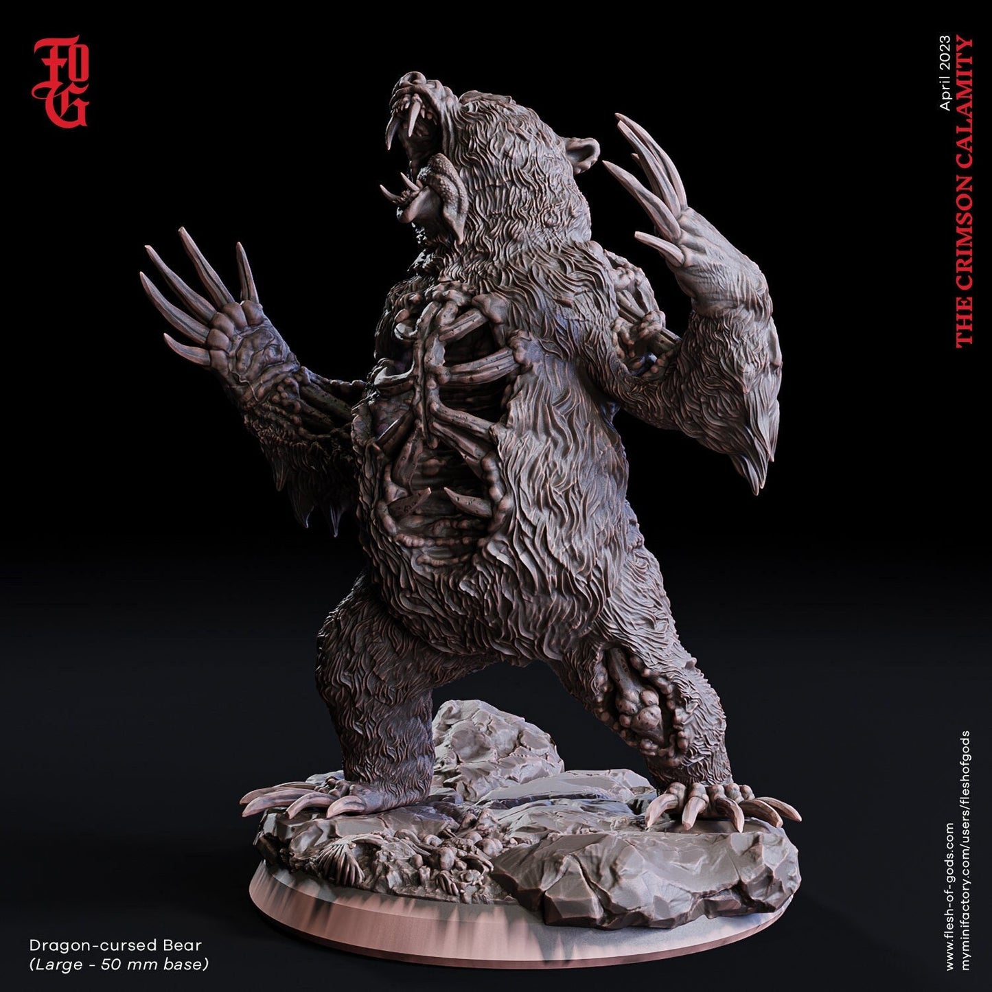 Dragon Cursed Bear