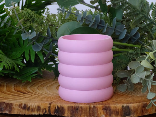 Bubbles, planter with hidden drip tray | Vegan and Eco friendly vase