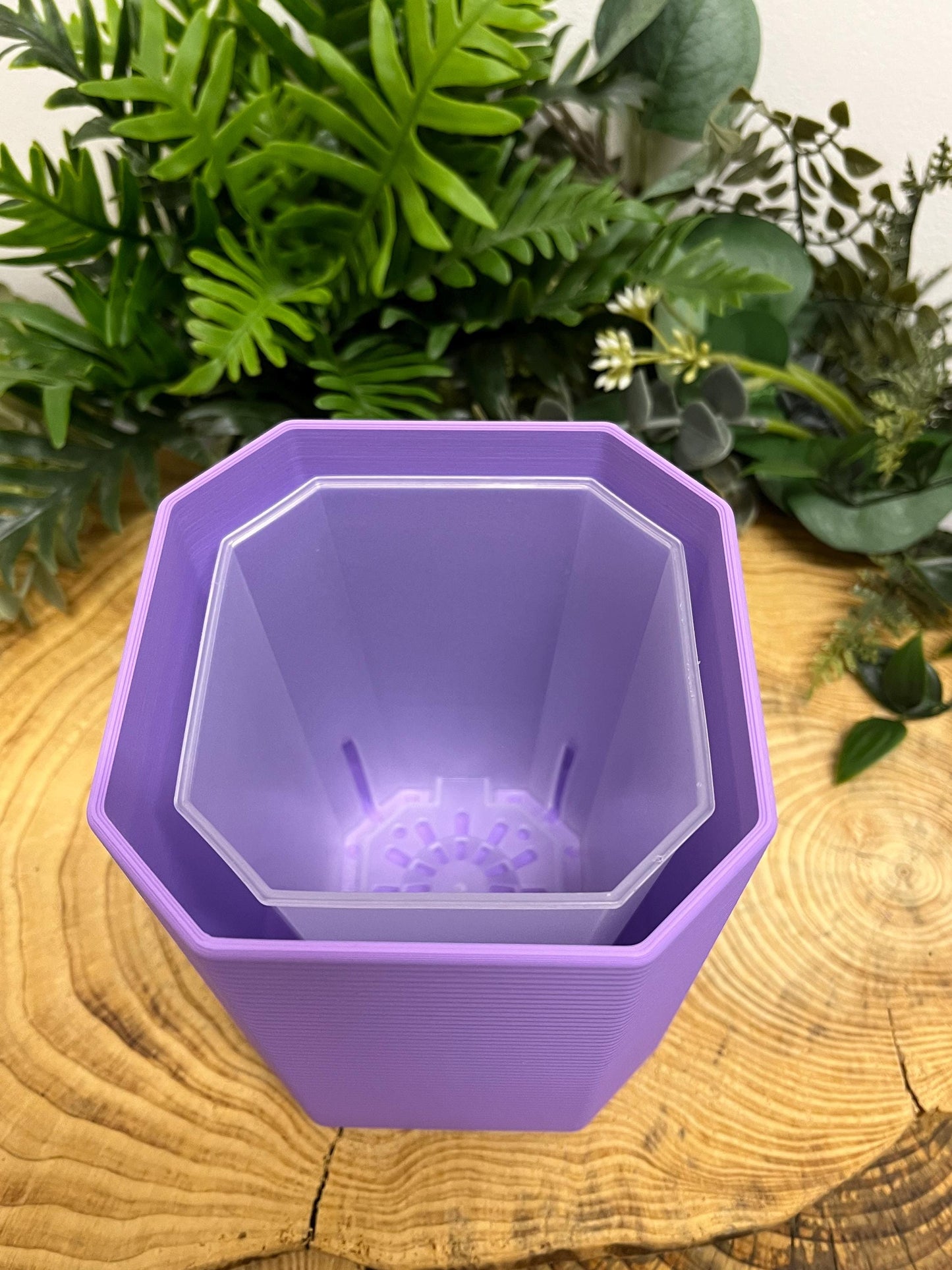 Ribbed Bill, Aroid Tower Pot Covers | Eco friendly Planter | 12 Colours