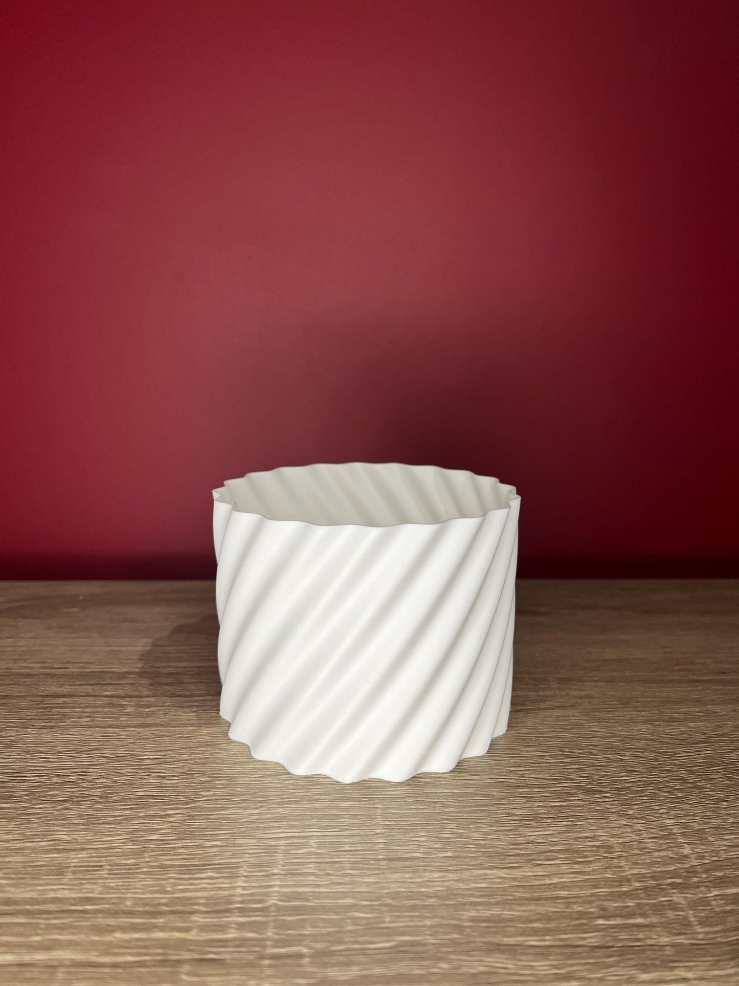 The Wave, small succulent plant pot | Eco friendly Planter | 12 Colours